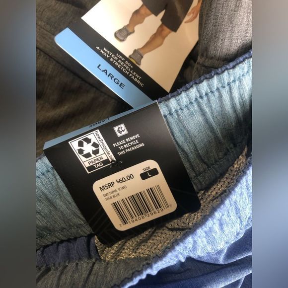 NWT 3 Pairs of Eddie Bauer Men’s Shorts : Size Large - Picture 7 of 8